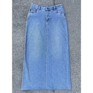 Vintage Ralph Lauren Denim Maxi Skirt